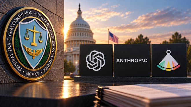 FTC启动对OpenAI与Anthropic的广泛调查，审查AI产品是否危害消费者