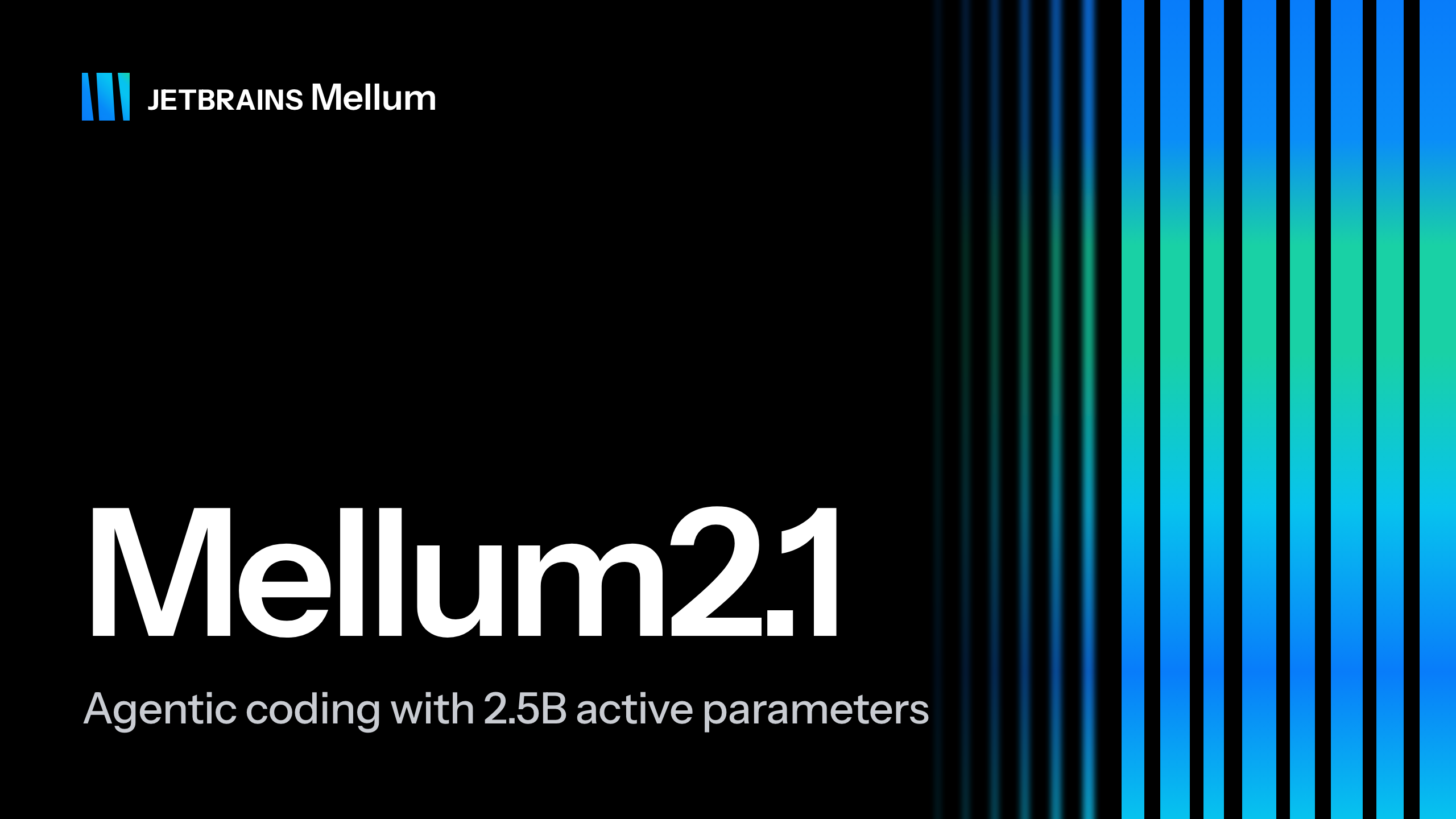 JetBrains 开源 12B 编程智能体模型 Mellum 2.1,吞吐近翻倍