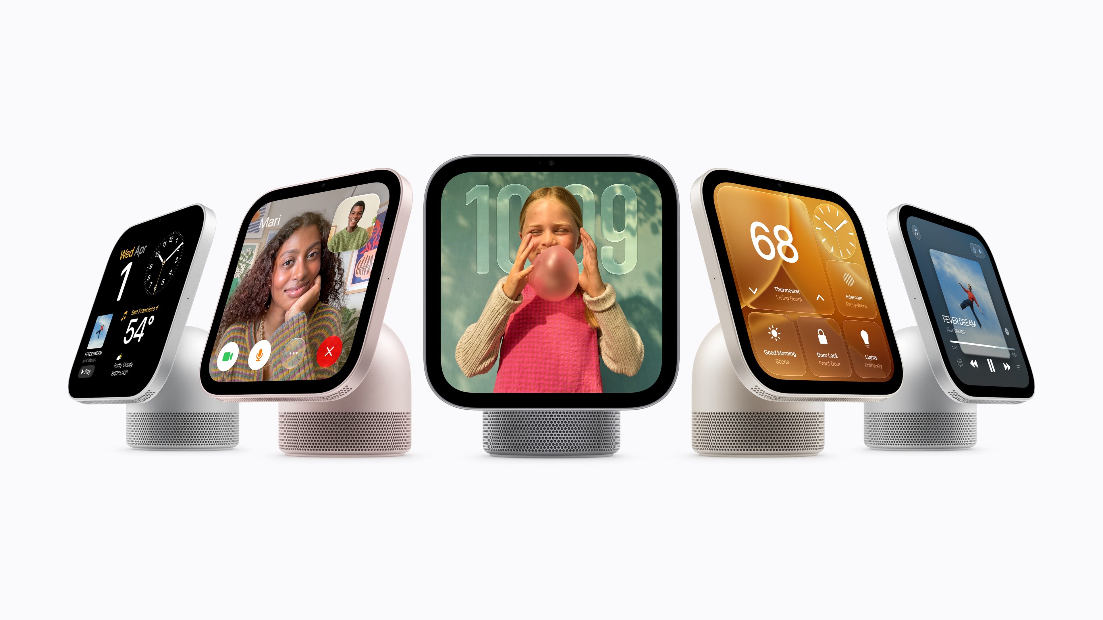 苹果发布智能家庭中枢HomeView：7英寸屏配Siri AI，售299美元